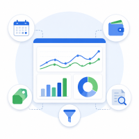 Finio.live Charts with filters